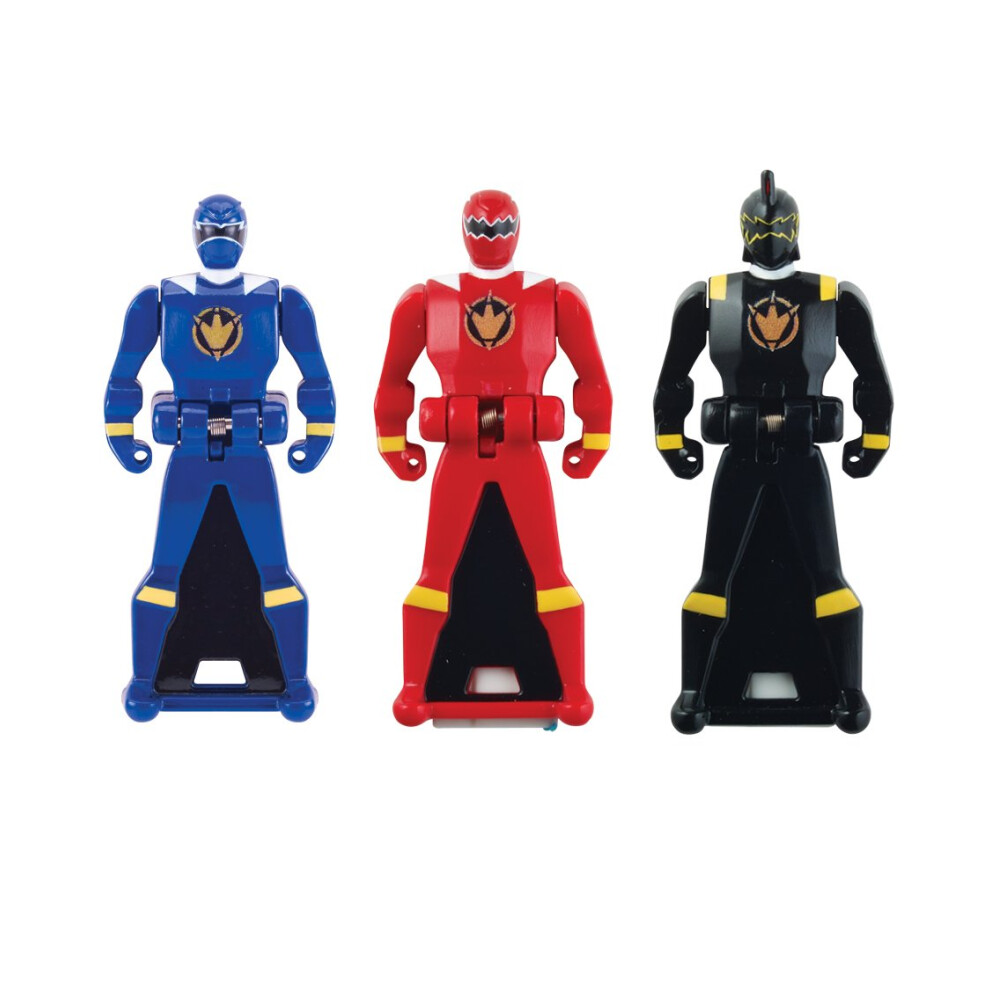 Power Rangers Super Megaforce - Dino Thunder Legendary Ranger Key Pack, Red/Blue/Black