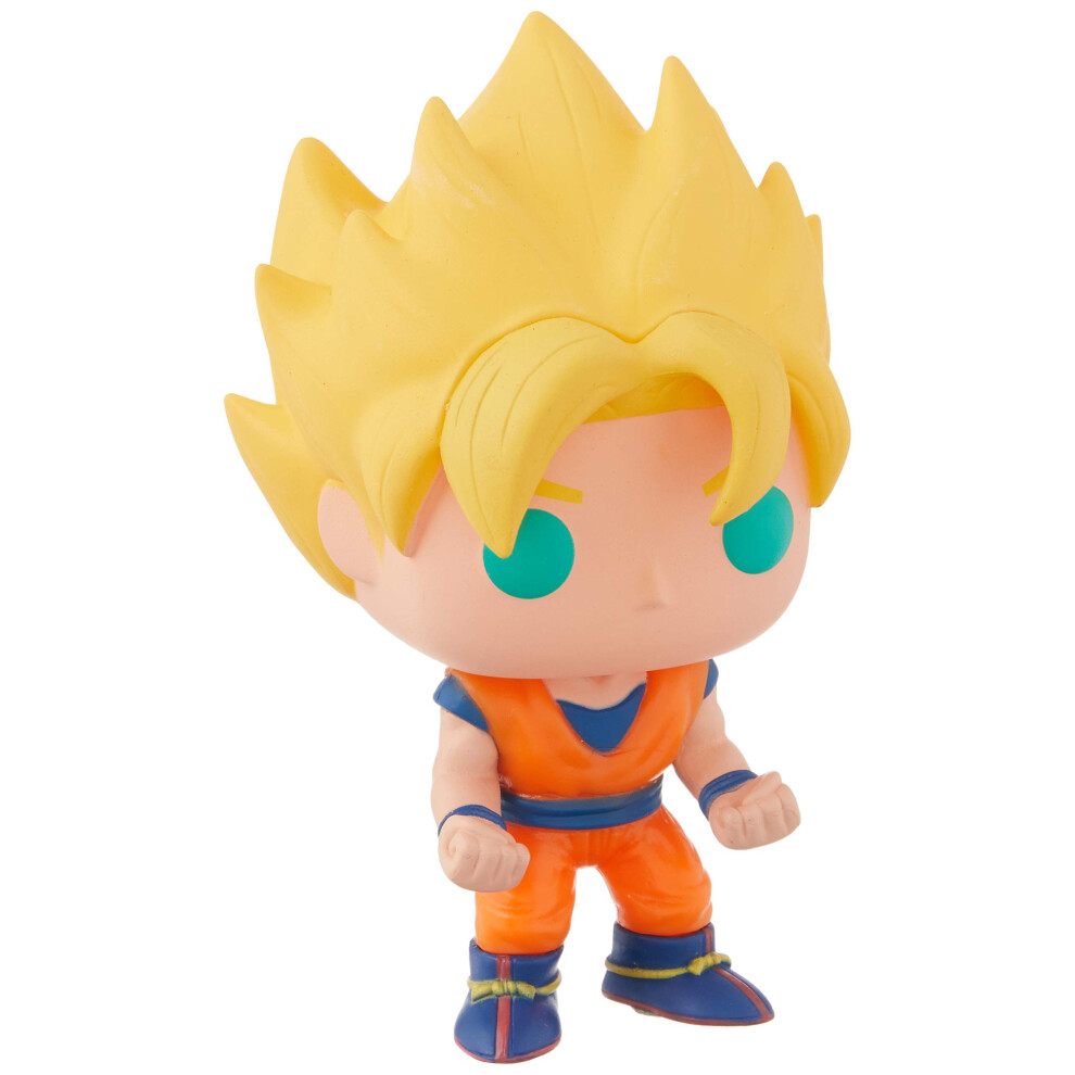 New Funko Pop! Anime: Dragonball Z Glow In The Super Saiyan Goku Action Figure Ee Exclusive Dark
