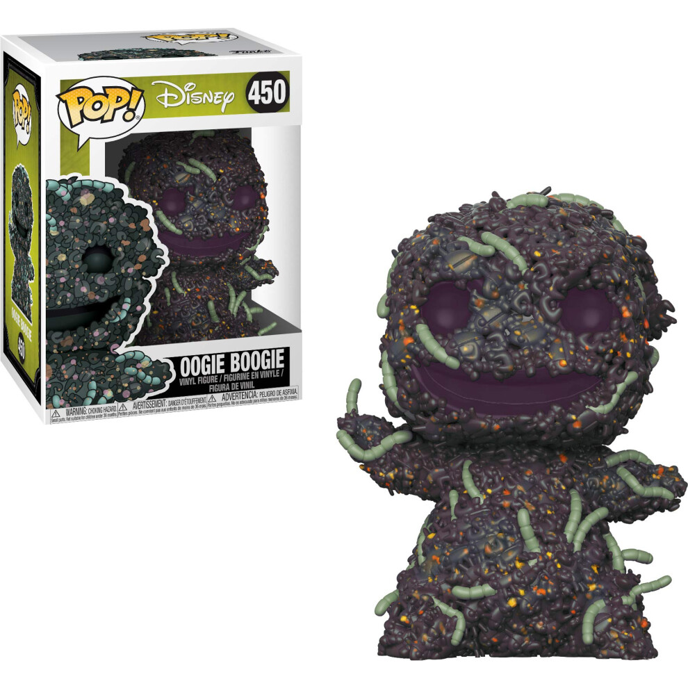 Funko Pop Disney: Nightmare Before Christmas - Oogie Boogie with Bugs Collectible Figure, Multicolor