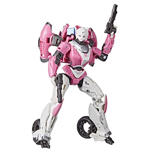 Transformers Transformers Giocattoli Studio Series 85 Deluxe Class Bumblebee Arcee - 4,5 pollici, 8 anni e oltre