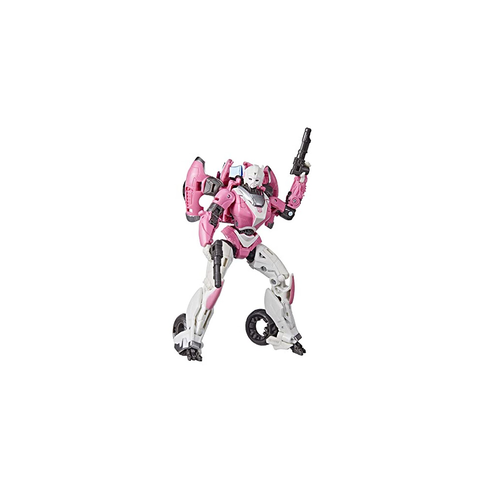 Transformers Toys Studio Series 85 Deluxe Class Bumblebee Arcee Action Figure - Ages 8 and Up, 4.5-inch