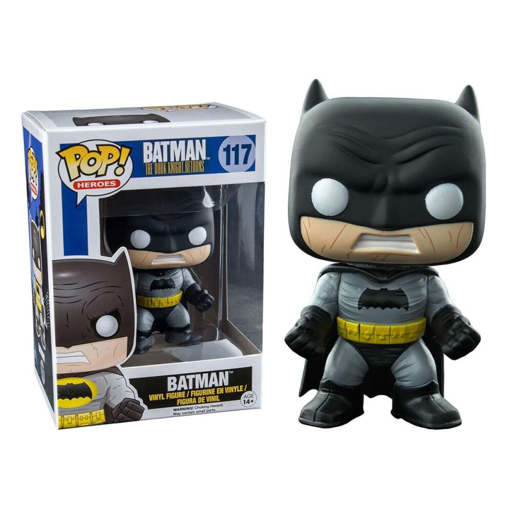 Funko Pop! DC Heroes: The Dark Knight Returns Batman (Black Version) Vinyl Figure