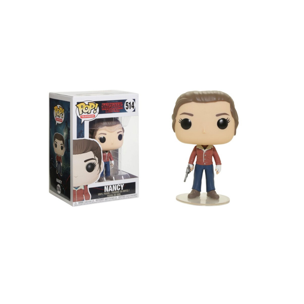 Funko Pop Television: Stranger Things - Nancy with Gun Collectible Figure