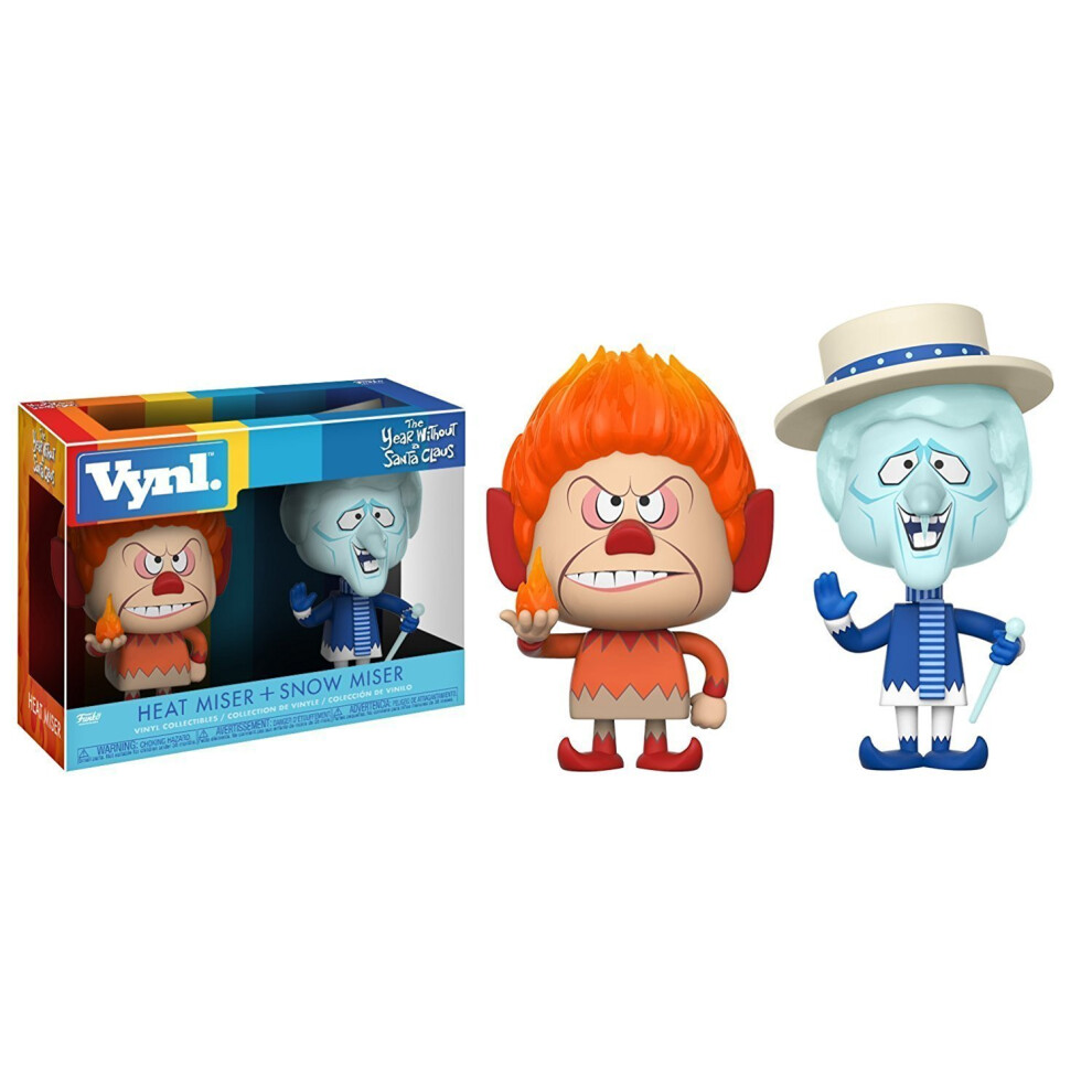 Funko Vynl: The Year Without A Santa Claus - Heat Miser & Snow Miser Collectible Vinyl Figure