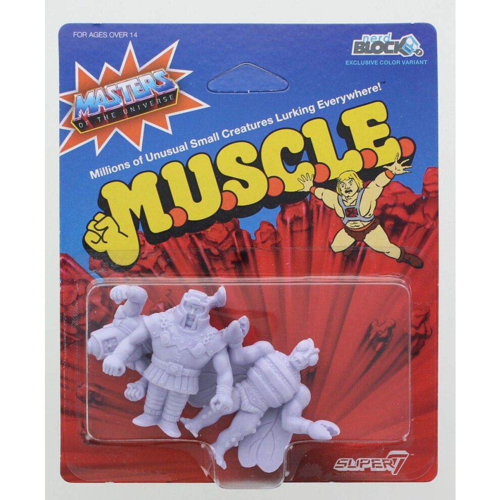 Photos - Action Figures / Transformers Masters of the Universe M.U.S.C.L.E. 3-Pack: Ram Man, Man-E-Faces, Buzz Off