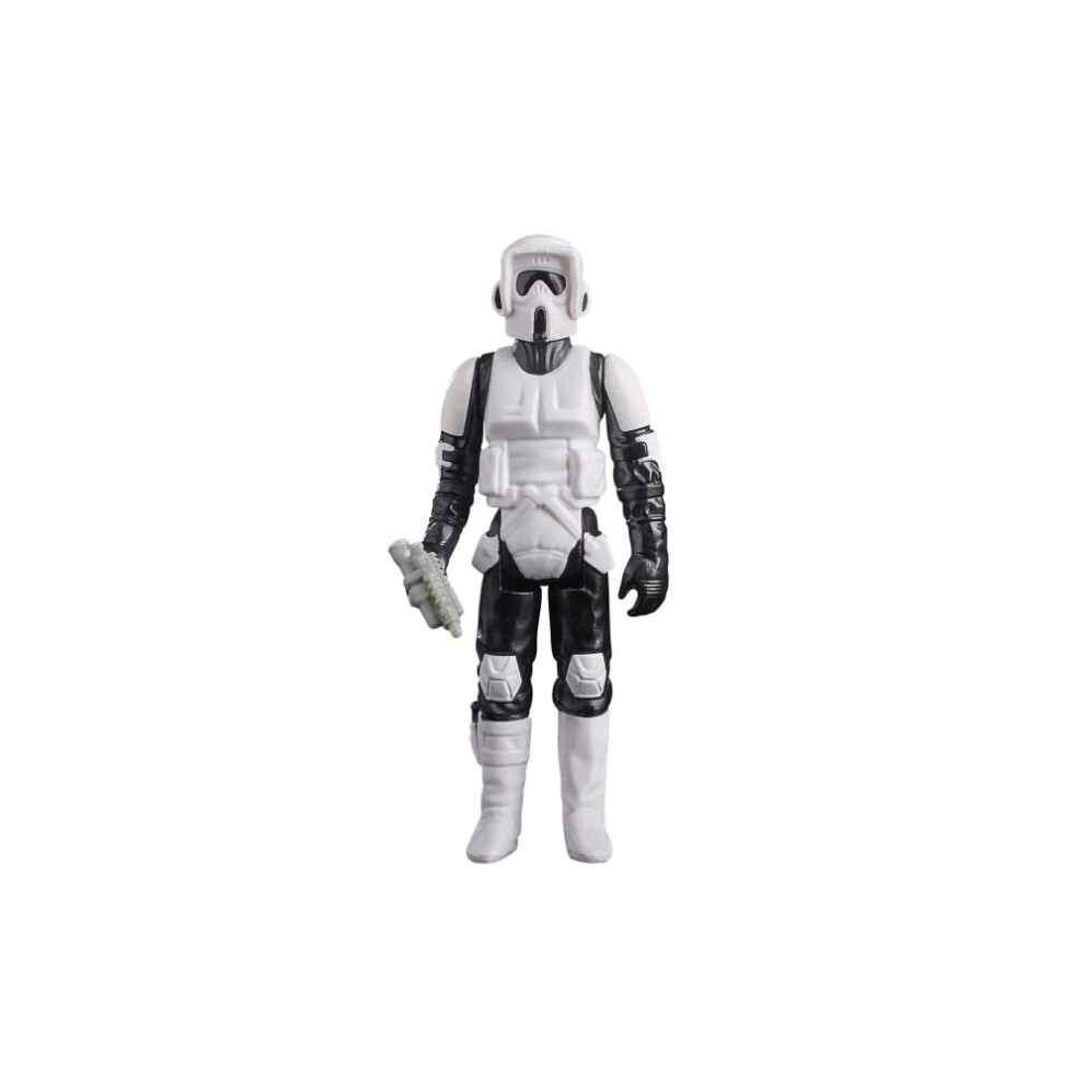 STAR WARS Retro Collection Biker Scout, Return of The Jedi 3.75-Inch Collectible Action Figures, Ages 4 and Up