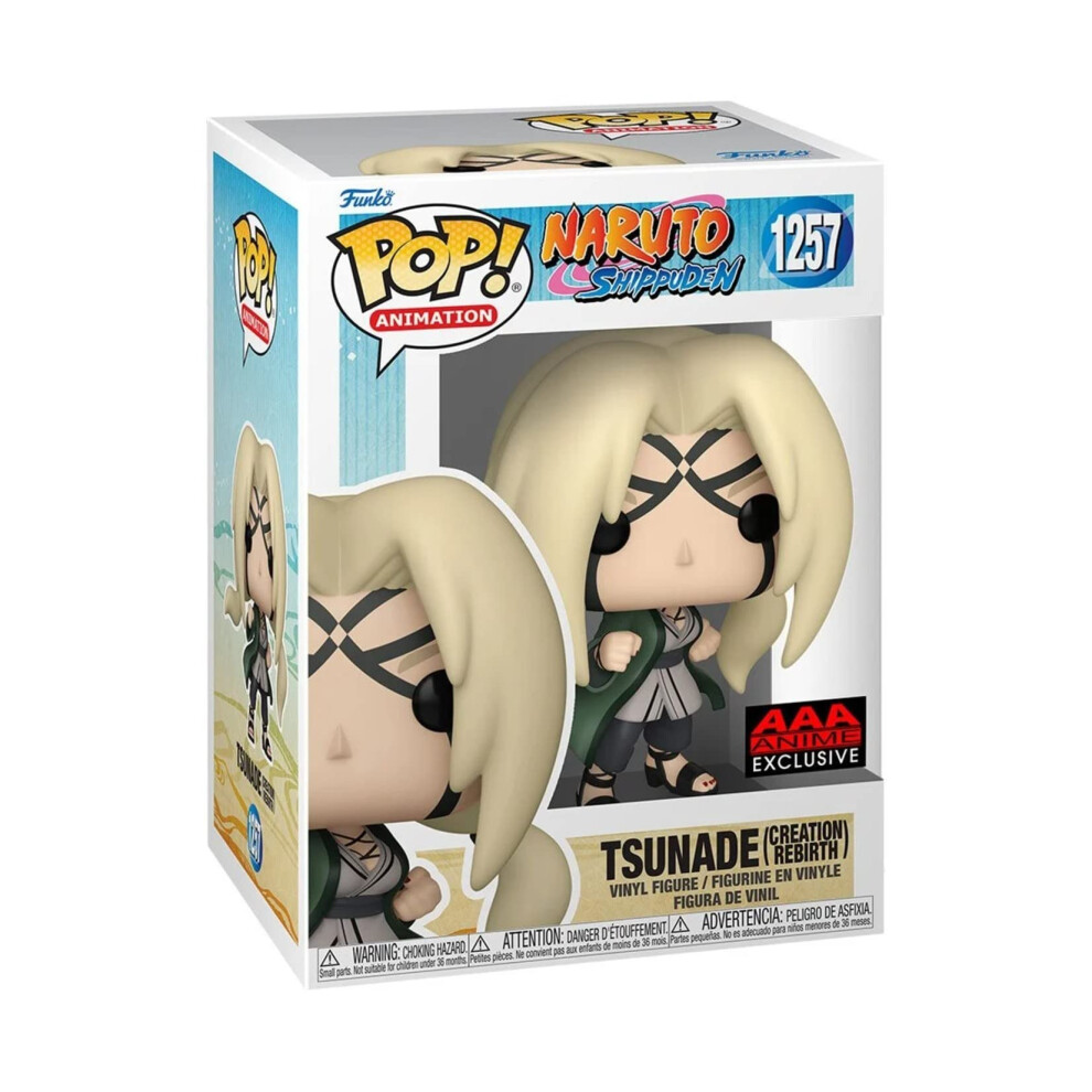 Funko Pop Naruto Shippuden Tsunade Creation Rebith Figure (AAA Anime Exclusive)