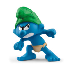 Schleich Smurfen, verzamelbare retro speelgoed en figuren voor alle leeftijden, Wilde Smurf figuur
