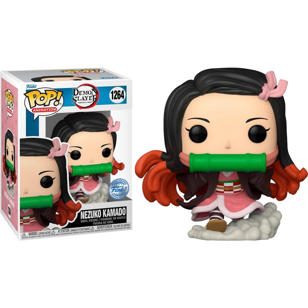 Funko Pop! Animation: Demon Slayer Kimetsu no Yaiba - Nezuko Kamado (Running) (Special Edition) #1264 Vinyl Figure