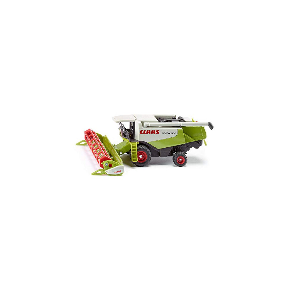 Siku 1991, Claas Combine Harvester, 1:50, Metal/Plastic, Green/Red, Movable Parts