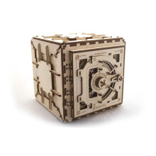 UGEARS Model Safe Kit | 3D tr?puslespil | DIY mekanisk pengeskab