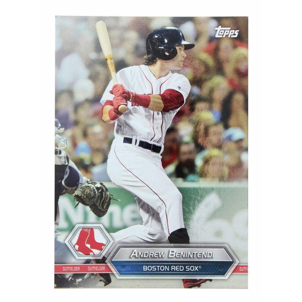 Photos - Action Figures / Transformers Boston Red Sox MLB Crate Exclusive Topps Card #50 - Andrew Benintendi