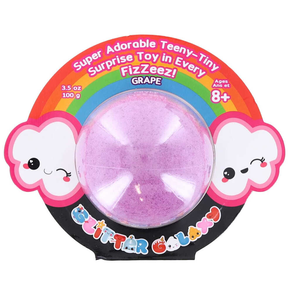 Photos - Doll Glitter Galaxy FIZZEEZ Super Adorable Teeny-Tiny Surprise Toy | Grape