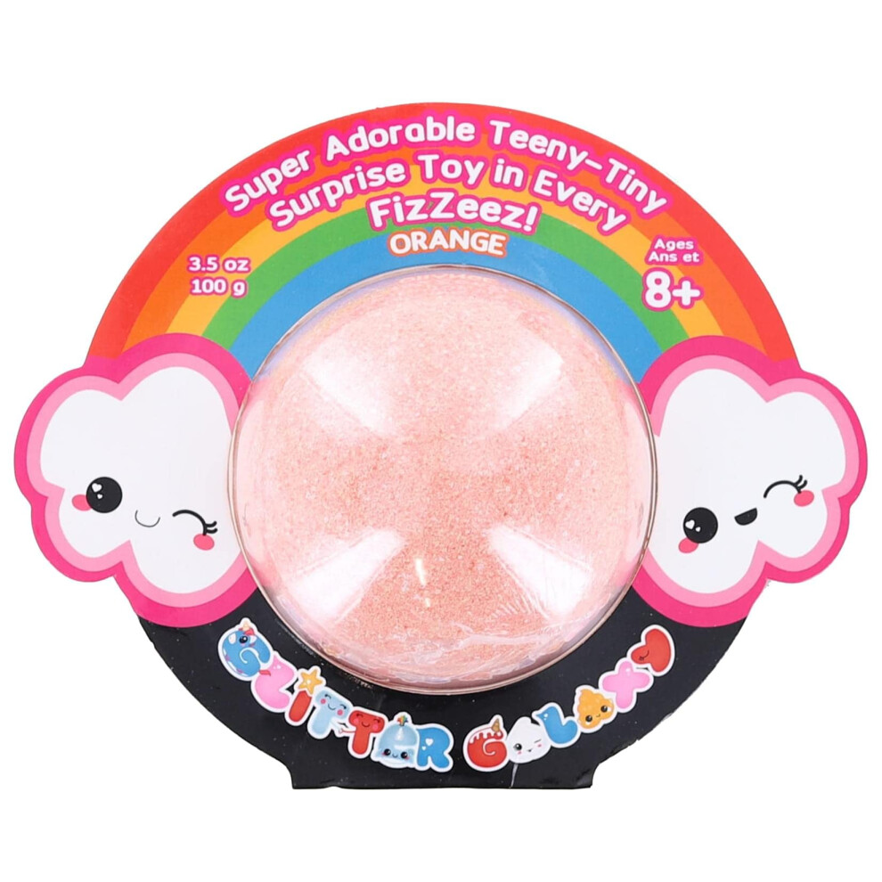 Photos - Doll Glitter Galaxy FIZZEEZ Super Adorable Teeny-Tiny Surprise Toy | Orange