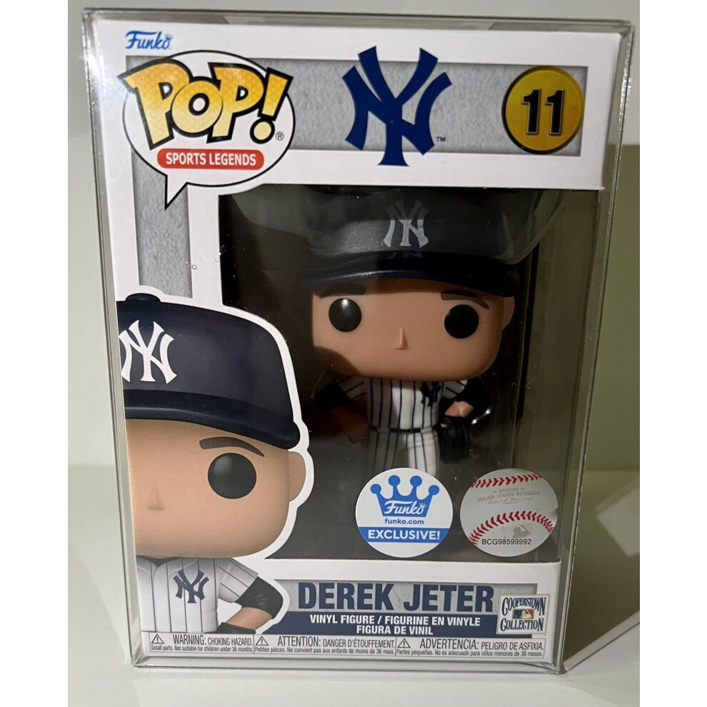 Funko Pop! Sports Legends Derek Jeter Shop Exclusive Figure #11 White