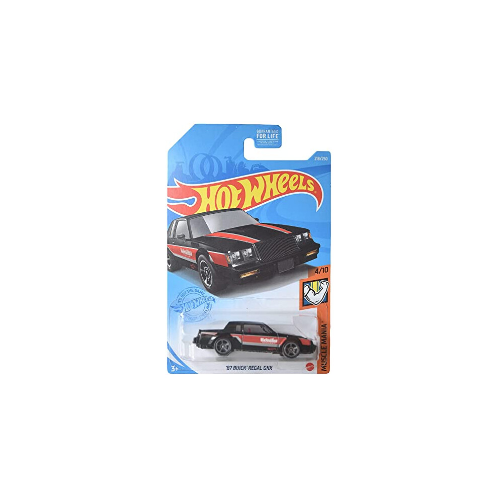 Hot Wheels \'87 Buick Regal GNX - Muscle Mania 4/10 - Black 218/250