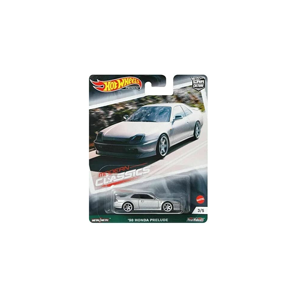 Hot Wheels \'98 Honda Prelude - Modern Classics Series 3/5 - Silver