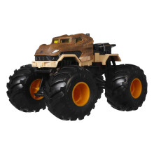 Hot Wheels Monster Trucks Oversized Monster Truck 1:24 Schaal Die-Cast Speelgoedvrachtwagen met Reuzenwielen en Coole Ontwerpen