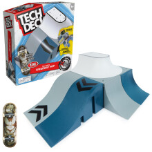TECH DECK Speedway Hop - X-Connect Park Creator, Bouwbare Ramp Set met Exclusieve Fingerboard, Speelgoed voor Kinderen vanaf 6 jaar