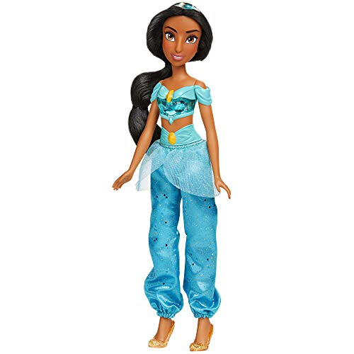 Disney Κούκλα Disney Princess Royal Shimmer Jasmine, Κούκλα Μόδας με Φόρεμα και Αξεσουάρ