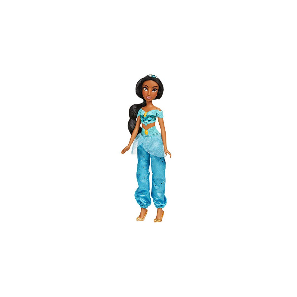 Disney Princess Royal Shimmer Jasmine Doll, Fashion Doll With Skirt And Accessories, Toy For Kids Ages 3 And Up