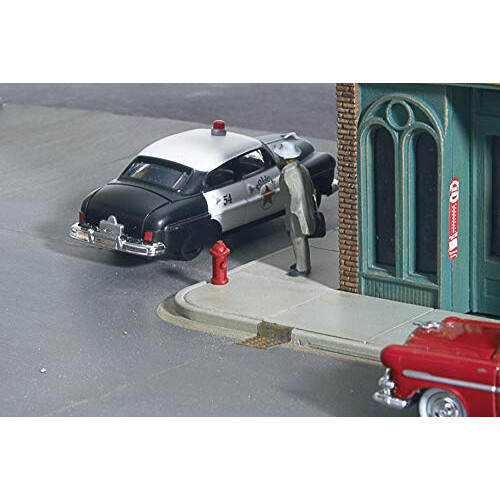 Walthers Cornerstone Series Kit Ho Scale Set Full Set System de rua Asphalt 1