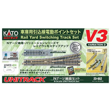 Kato USA, Inc. N V3 Rail Yard Switching Set, KAT208621 20-862
