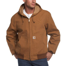 Veste active thermique Carhartt pour homme, coupe décontractée, marron Carhartt, taille S