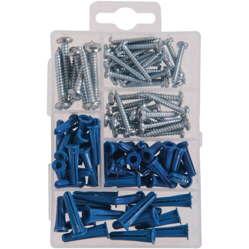 Hillman Fastener 130201 Kit Screws And Anchors On Onbuy 