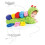 Underwraps Babys coloridos lagarta -lagar 2