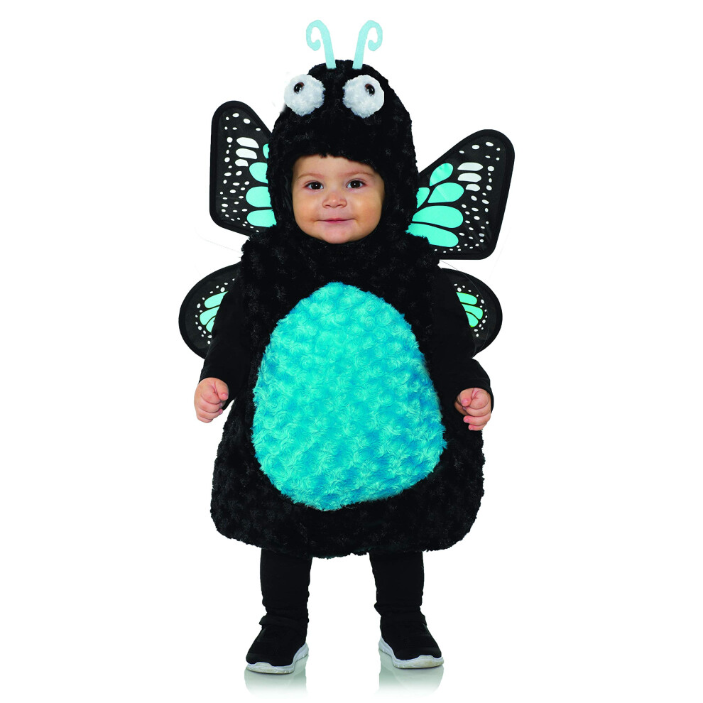Photos - Fancy Dress UNDERWRAPS Kid's Toddler's Butterfly Belly Babies Costume Childrens Costume, Blue, Large