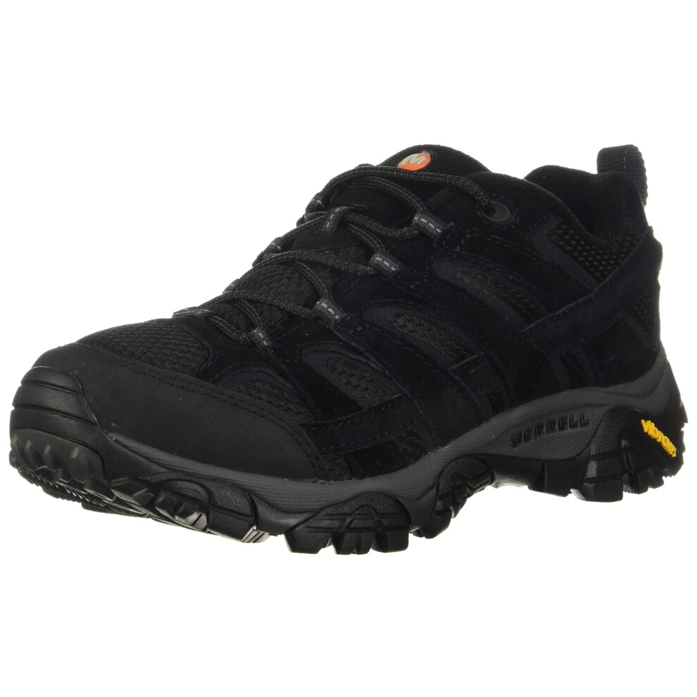 Merrell Mens Moab 2 Vent Hiking Shoe, Black Night, 10 Wide