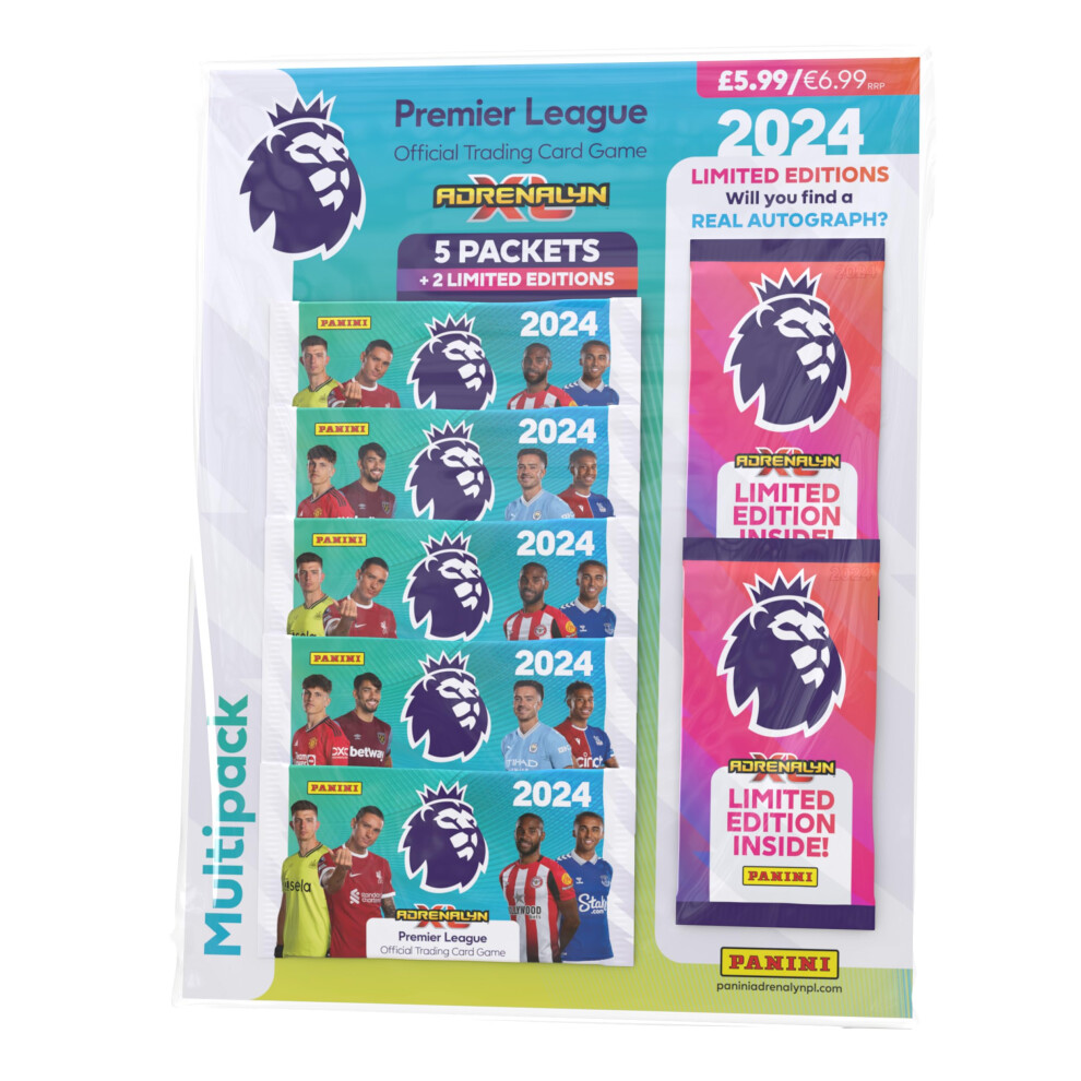 Panini Premier League 202324 Adrenalyn XL Multipack, Mixed