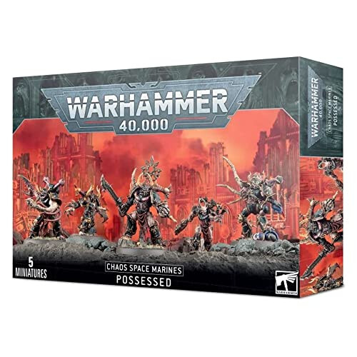 Warhammer Warhammer 40,000 - chaos Space Marines: Possessed (43-86) - Tabletop Miniatures Wargame