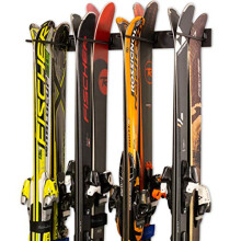 Support Mural de Ski StoreYourBoard, 8 Paires, Support en Acier pour Maison et Garage