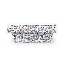Cruiser Candy Grand panier de vlo pour tricycle adulte, doublure de panier arrire extra large pour tricycle uniquement (I Love My Bike X-Large)