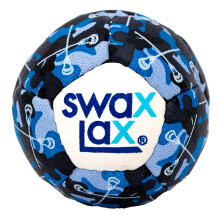 Bola de treinamento de lacrosse LAX LAX - Pr tica ao ar livre em interior menos salto e rebotes (1 bast o de camuflagem azul)