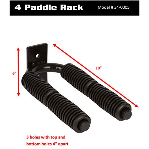 Suspenz 4-paddle stativ sort 10"""" 2