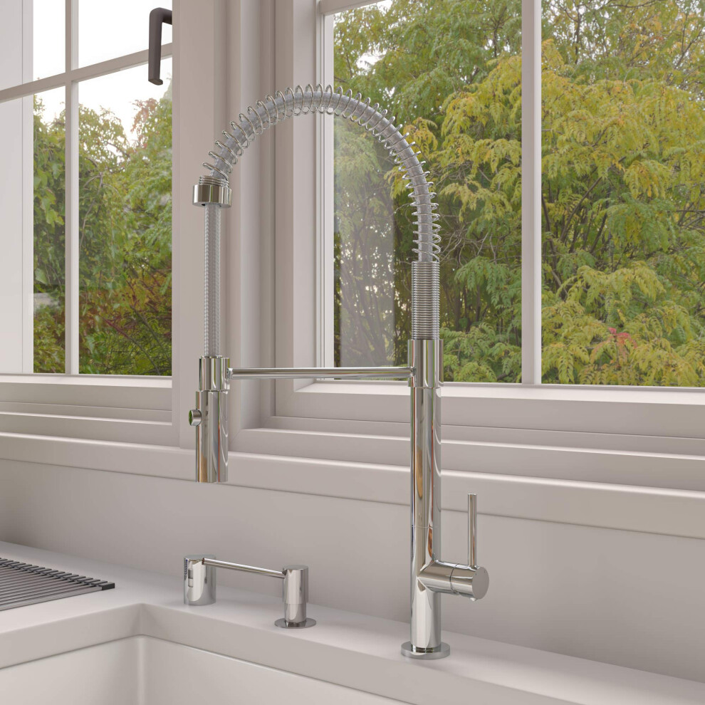 Photos - Tap Alfi brand ABKF3732-PC Kitchen Faucet, Polished Chrome