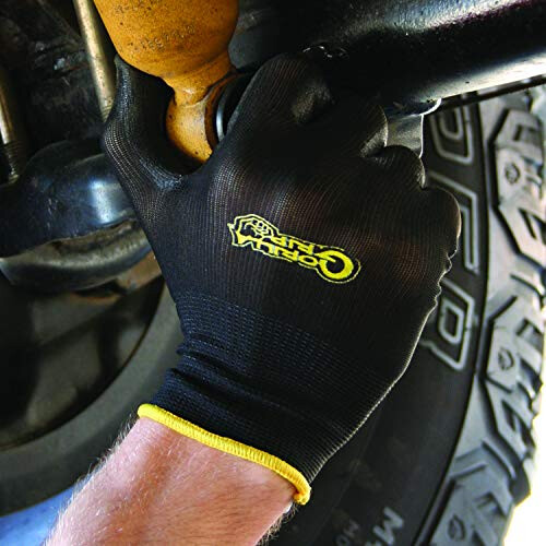 Gorilla Grip Handskar, Max Grip, All Purpose, Halkfria, Nylon, Medium, 25 Par 2