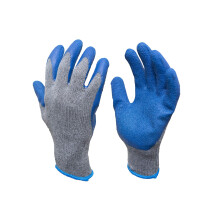 G & F Produkte Gummilatex-beschichtete Arbeitshandschuhe, Crinkle-Muster, flexibler Griff, langlebig