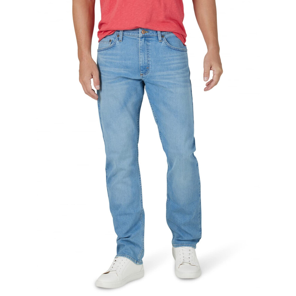 Wrangler Authentics Men's Athletic Fit Stretch Jean, Deacon, 38W X 32L