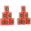 12pcs Soft Foam Target Cans For Nerf Guns Games 1