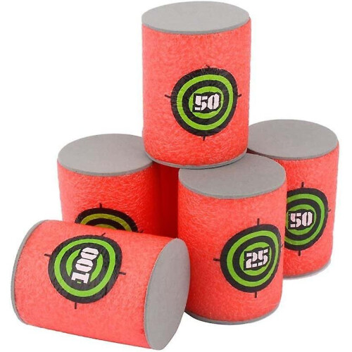 12pcs Soft Foam Target Cans For Nerf Guns Games 2