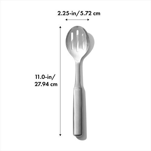 OXO Serveringsske i stål med huller, STÅL / OXO 2
