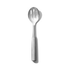 Serveringsske i stål med huller, STÅL / OXO