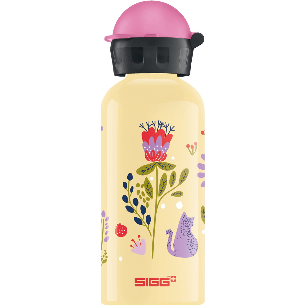 SIGG - Kids Water Bottle - Free as a Bird - Leakproof - Lightweight - BPA Free - Aluminum - 13 Oz