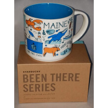 Starbucks Maine Coffee Mug Been There Series Across the Globe Collection