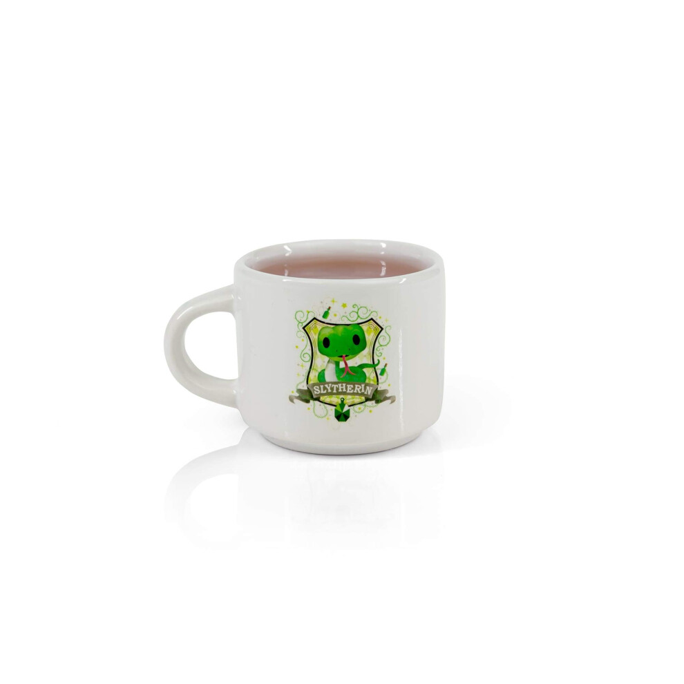 Photos - Mug / Cup Harry Potter Slytherin Mini Mug Small collectible House Mug With A cute Art Style Perfect For Any Harry Potter collection 2