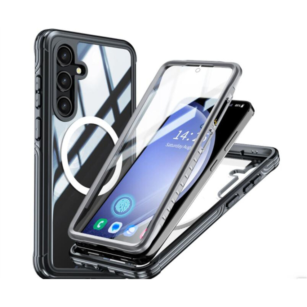 011 Transparent Three Proof Phone Case For Anti Drop Suitable For Samsung S24 766262028939